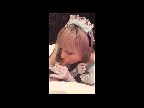 ❤️ Japanski idol [mayuka], kostim francuske sobarice, 1. dio, pušenje i drkanje losionom ❤️ Porno video u pornografiji bs.analytik24.ru